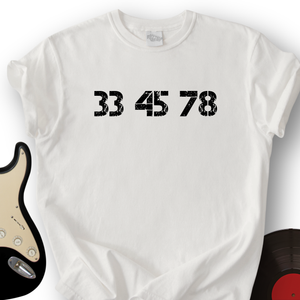 33-45-78 RPM Turntable T-Shirt