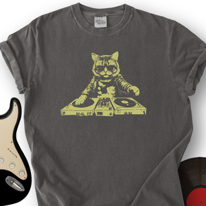 Cat DJ T-Shirt