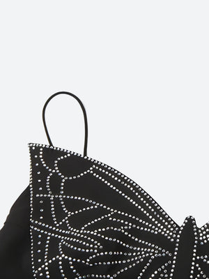 Butterfly Rhinestone Top