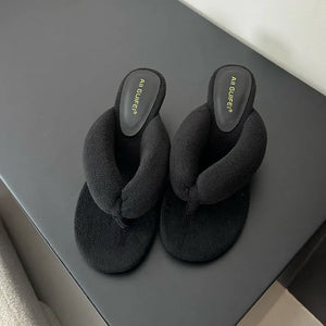 Fluffy Flip Flops