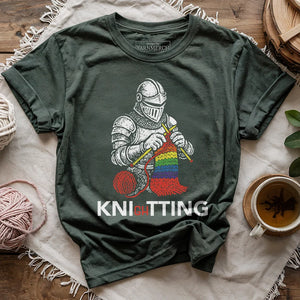 Knight Knitting T-shirt