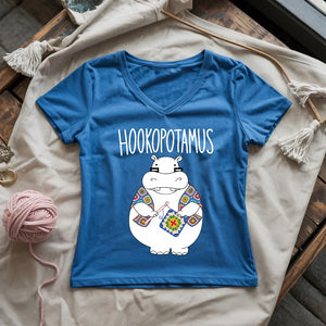 Hookopotamus Lady V-neck