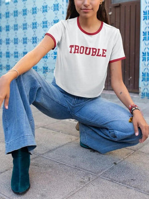 Trouble Ringer Tee