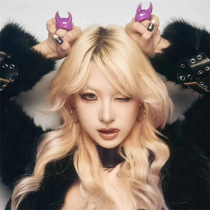 Devil Horns Chunky Ring