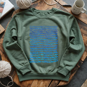 Watercolor knitting pattern Sweatshirt