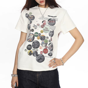 2000s Kid Pin Graphic T-Shirt