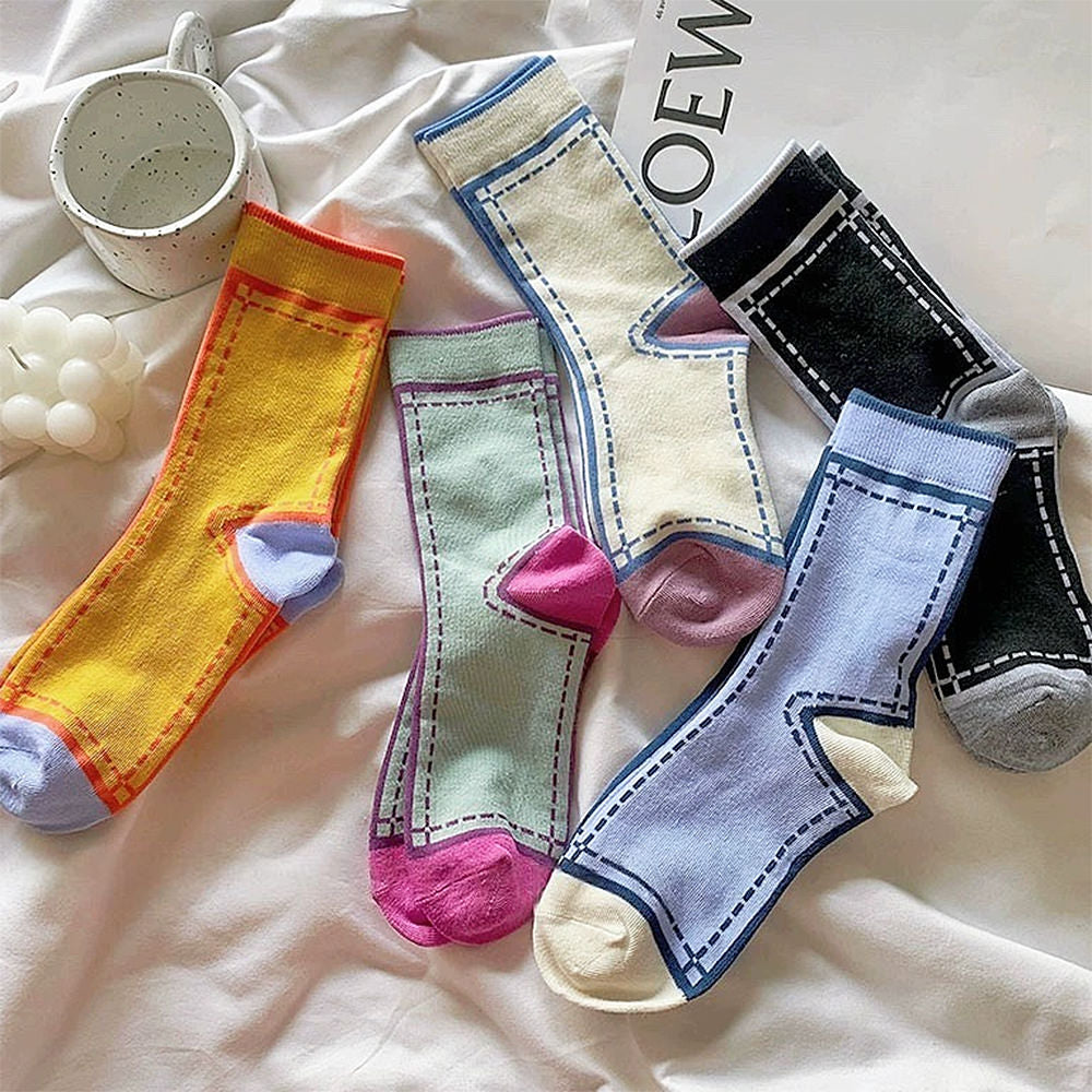 2D Indie Stitch Socks