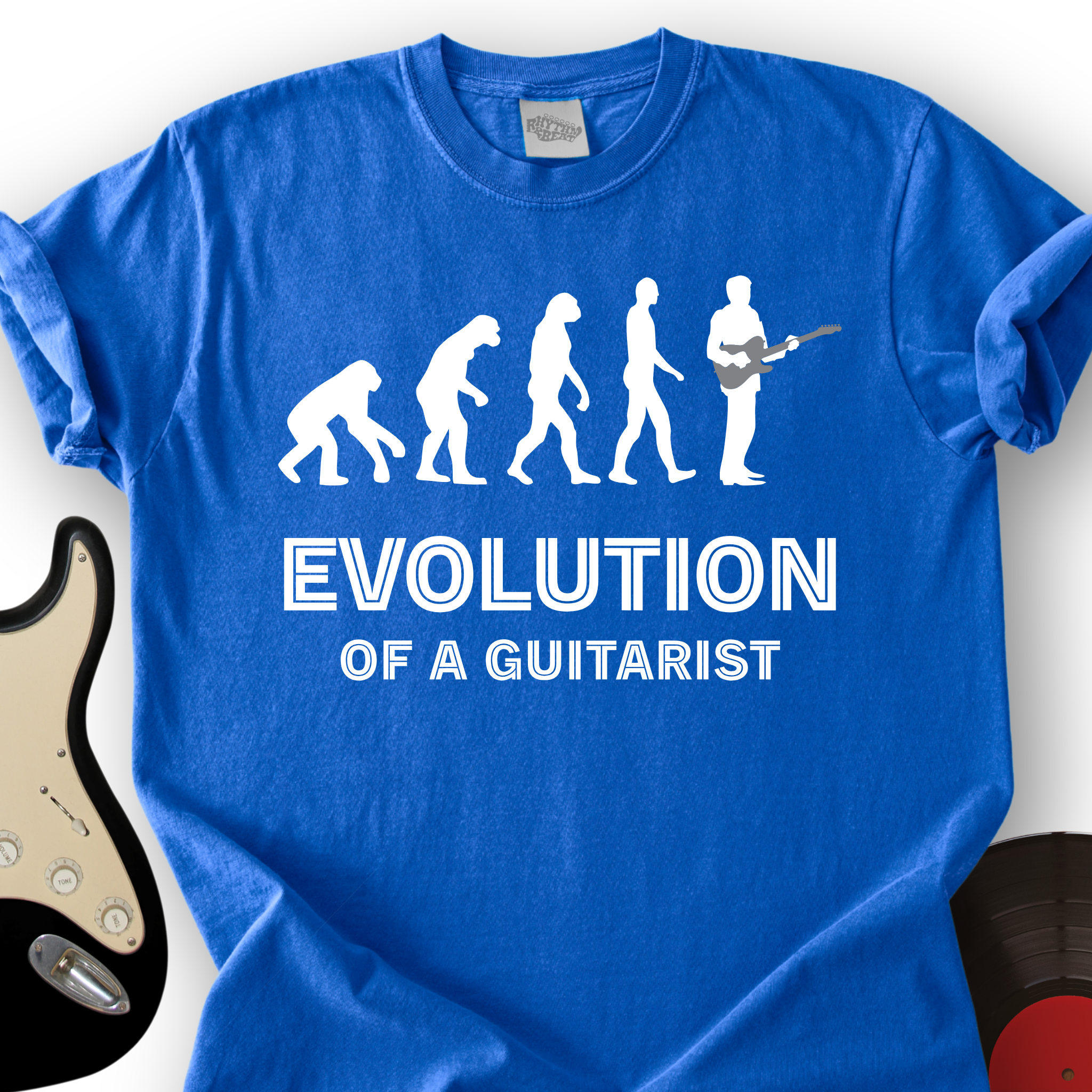 Evolution Of A Guitarist T-Shirt