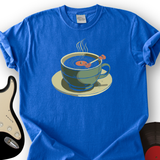 Coffee Cup Record Player T-Shirt