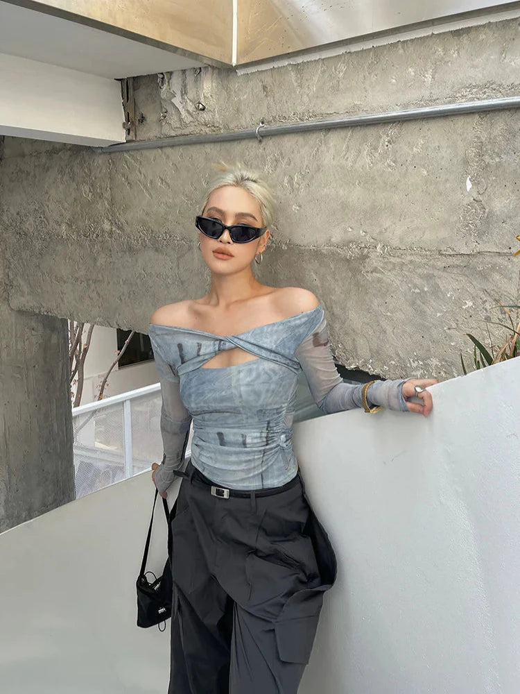 Acubi Mesh Top