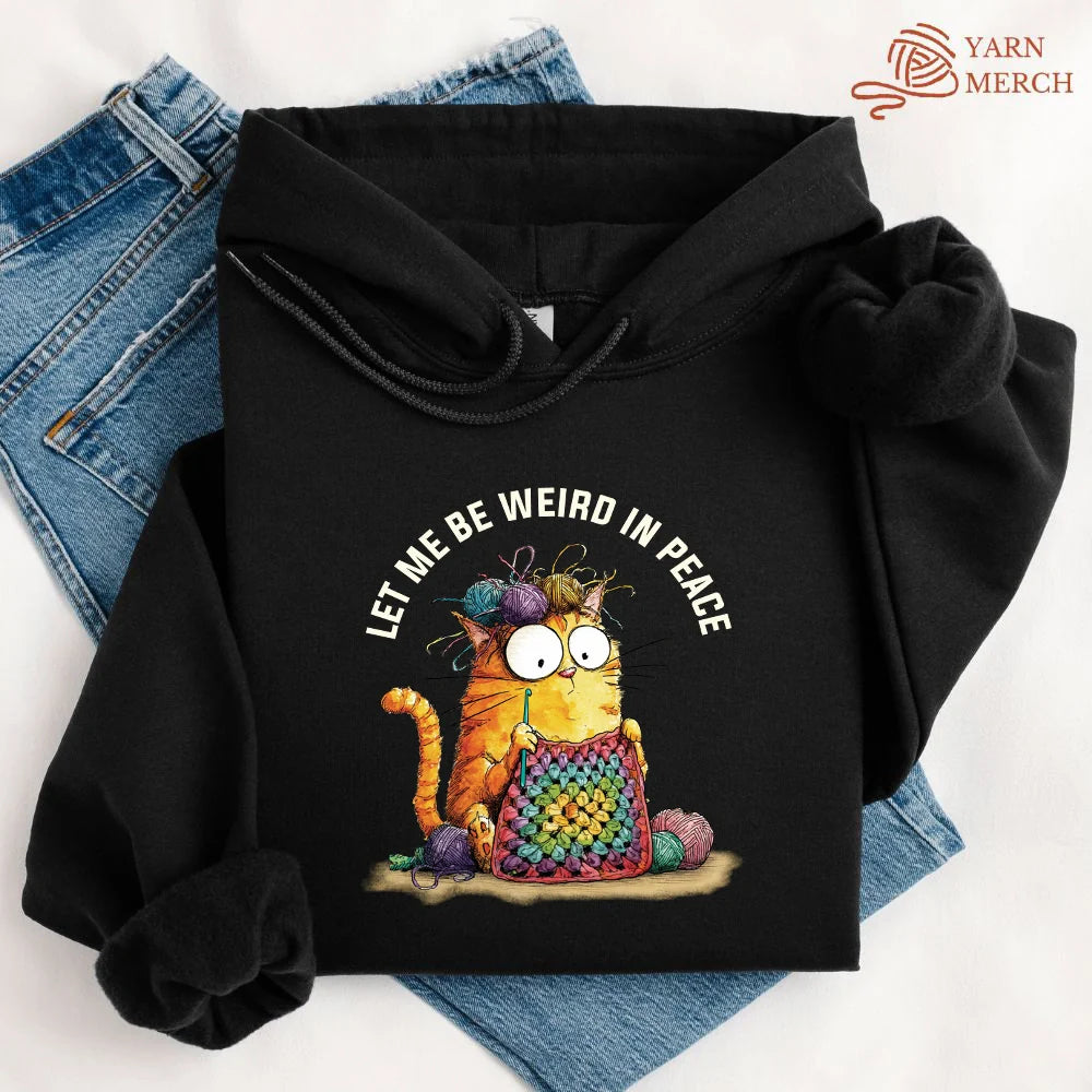 Be Weird In Peace Hoodie