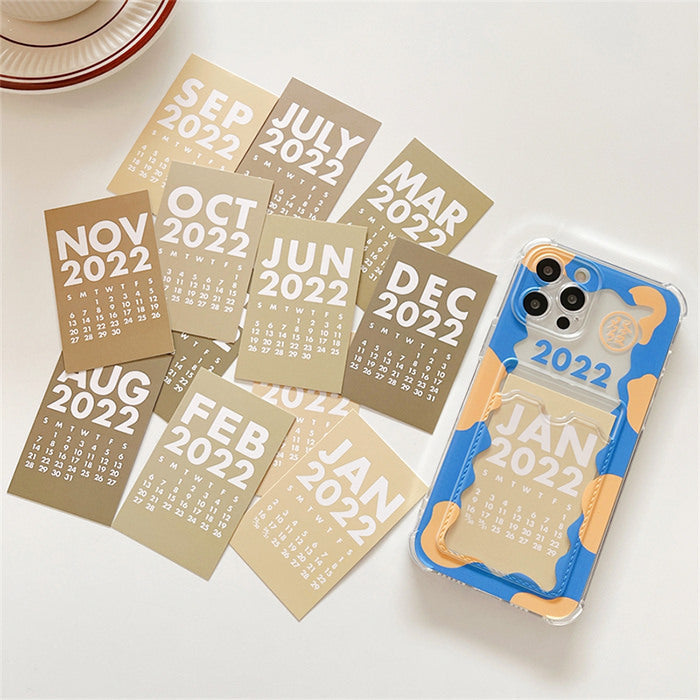 Calendar Card iPhone Case