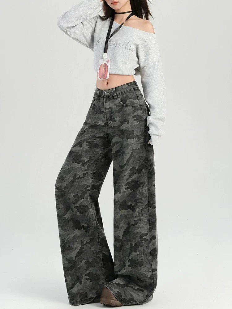 Camo Baggy Jeans