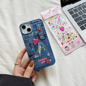 Cowboy Girl Aesthetic iPhone Case