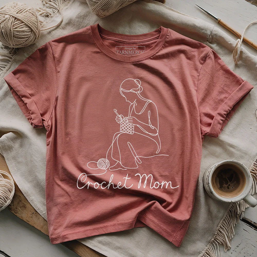 Crochet Mom T-shirt