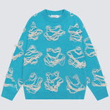 Grunge Distressed Sweater