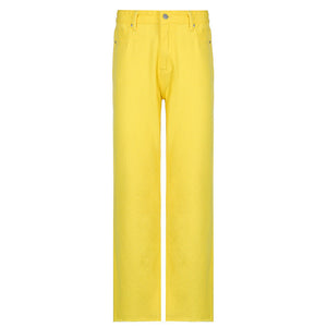 Indie Aesthetic High Waisted Pants