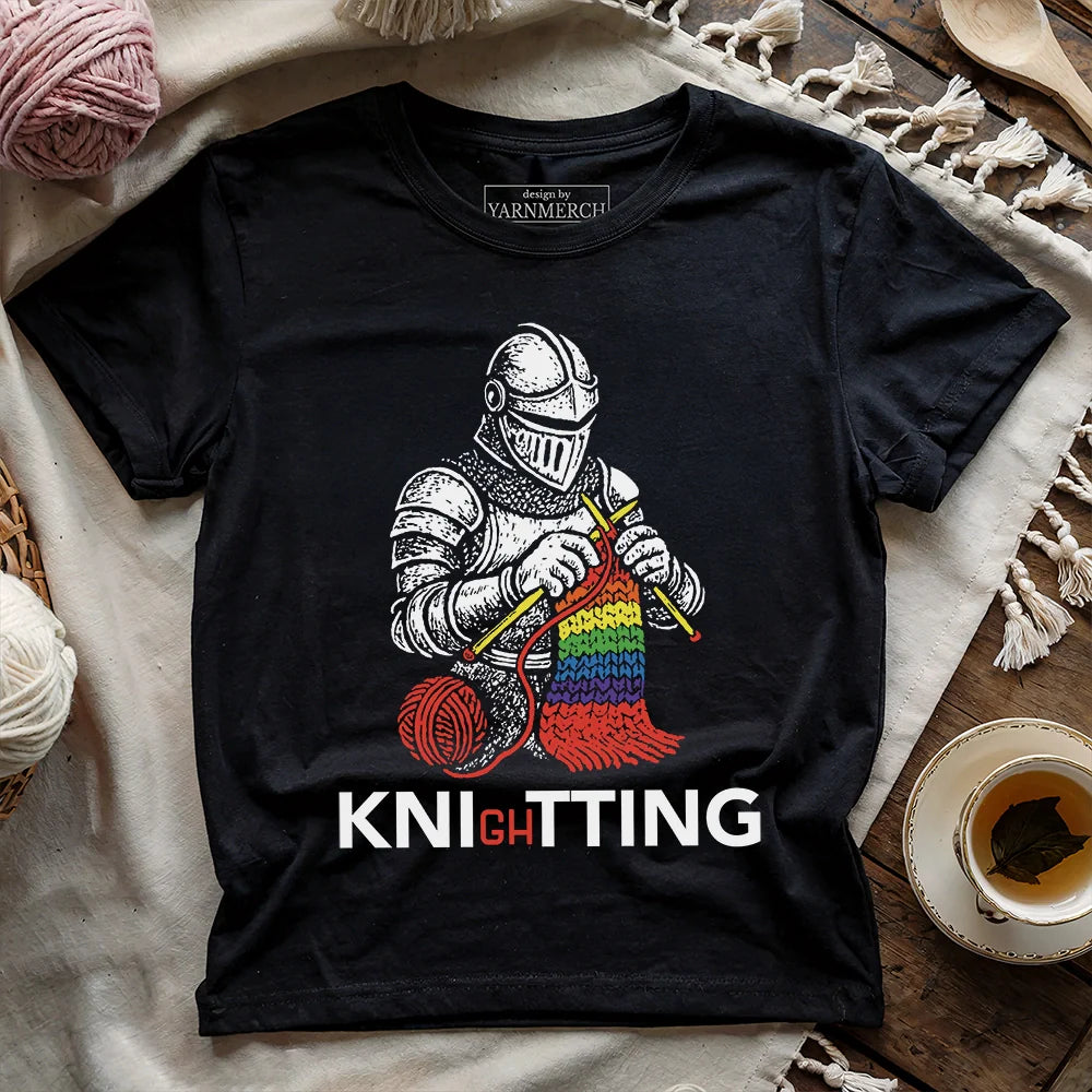 Knight Knitting T-shirt