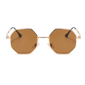 Octagon Metal Sunglasses