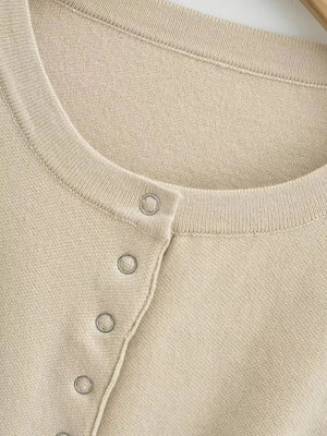 Ribbed Slim Fit Cardigan