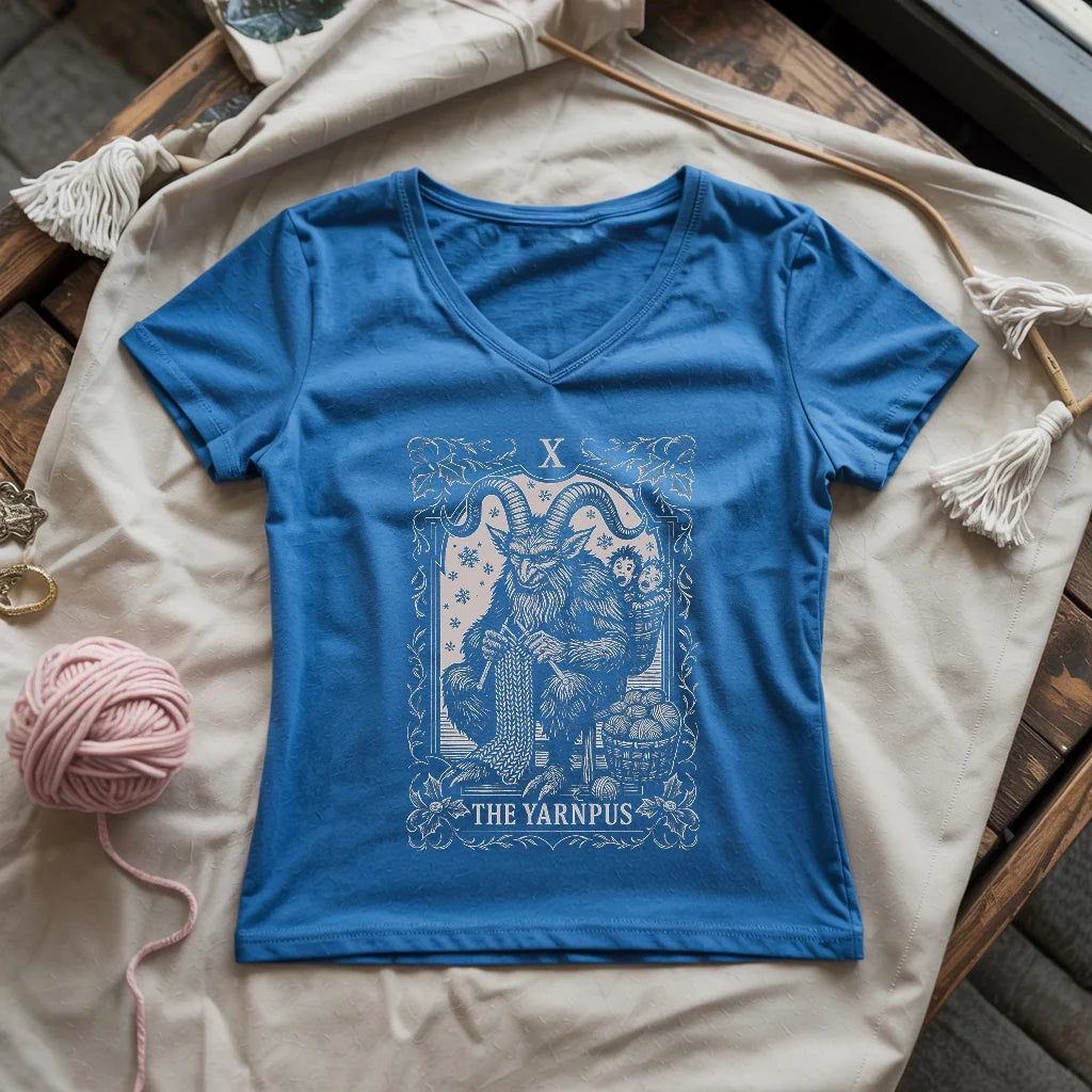 The Yarnpus Lady V-neck