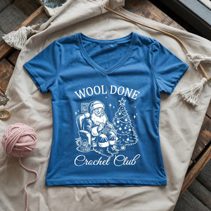 Wool Done Lady V-neck