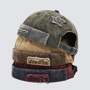 Washed Star Cap