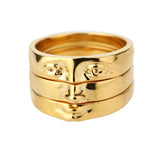 Abstract Face Ring