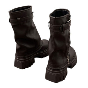 Forbidden Girlfriend Chunky Boots