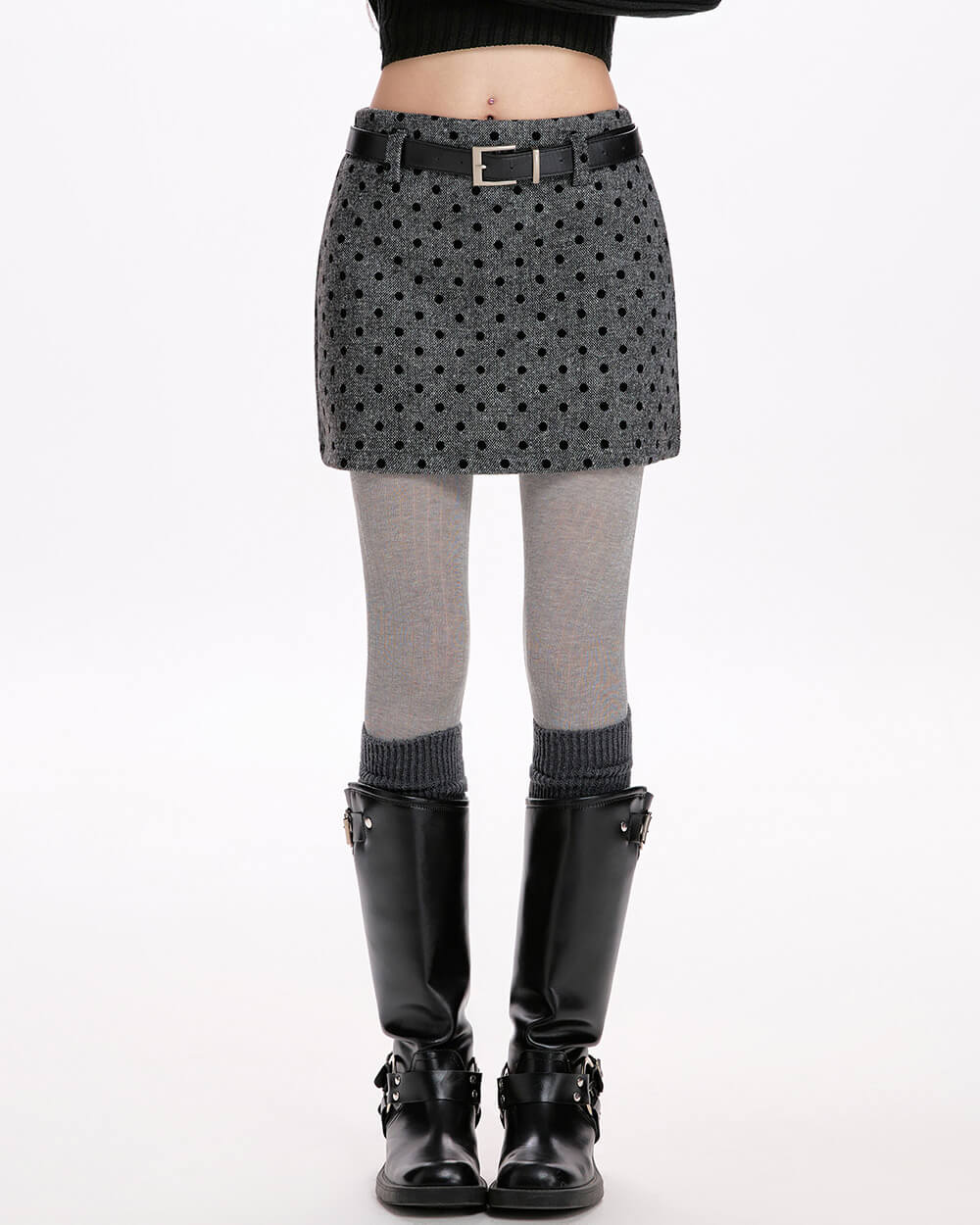 Madeleine Polka Dot Mini Skirt