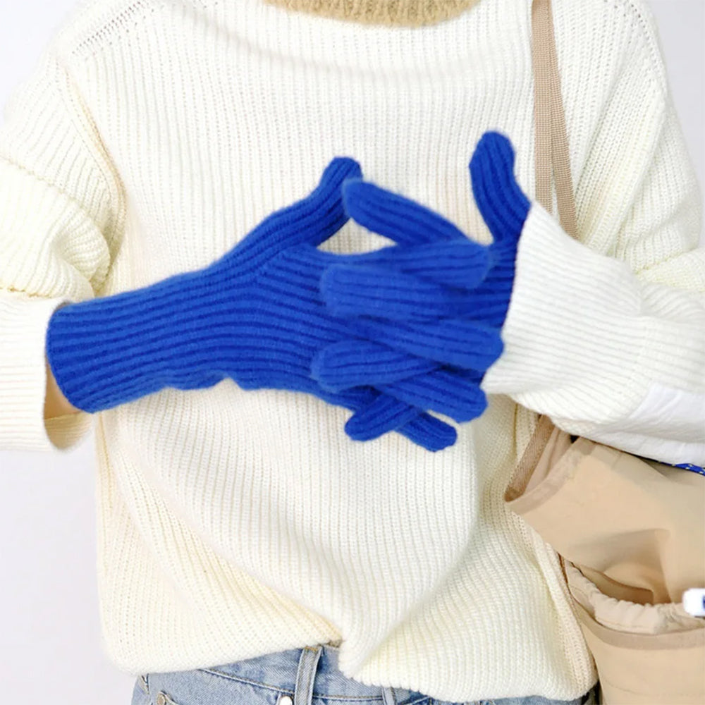 Basic Things Ribbed Knit Gloves