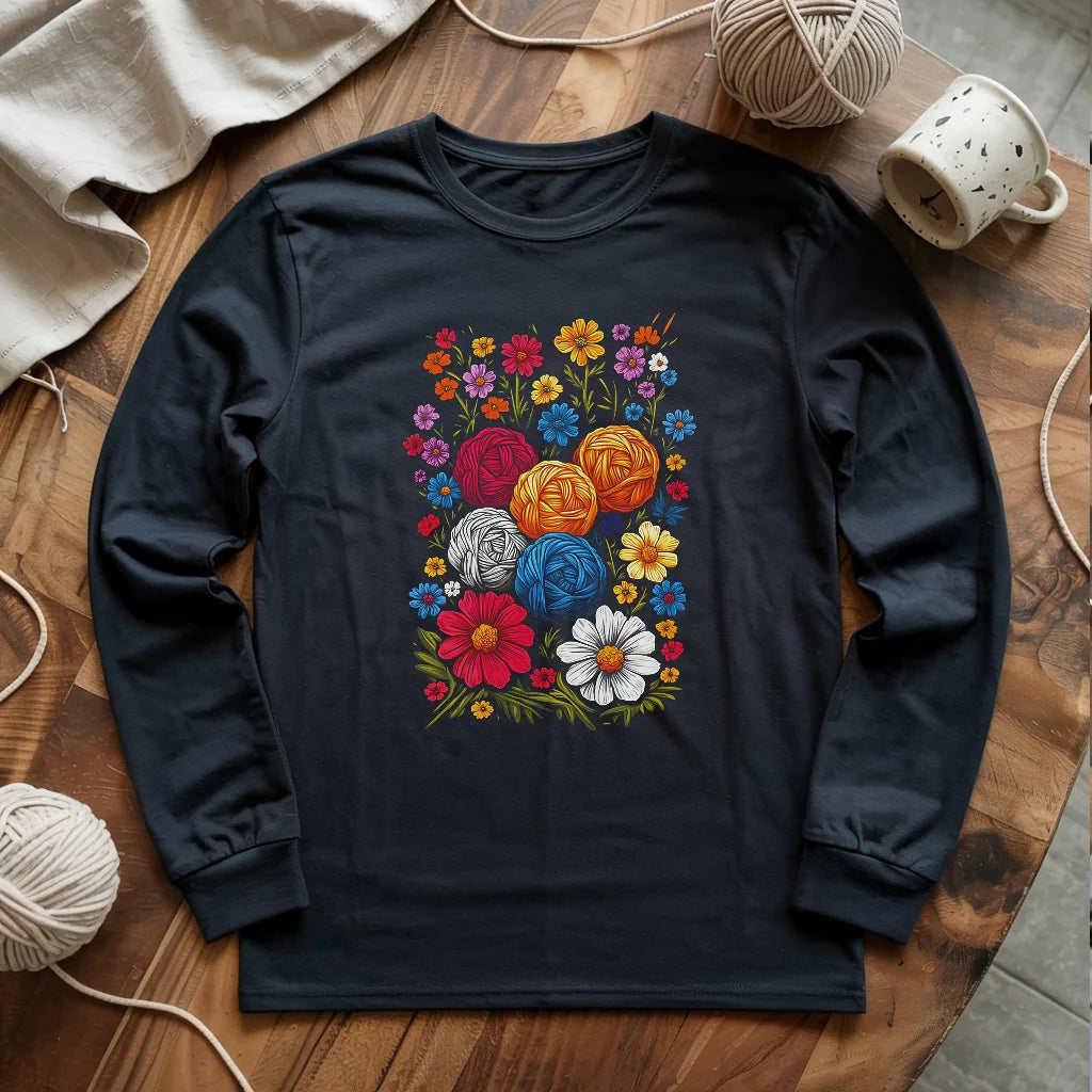 Yarn Bloom Long Sleeve T-shirt