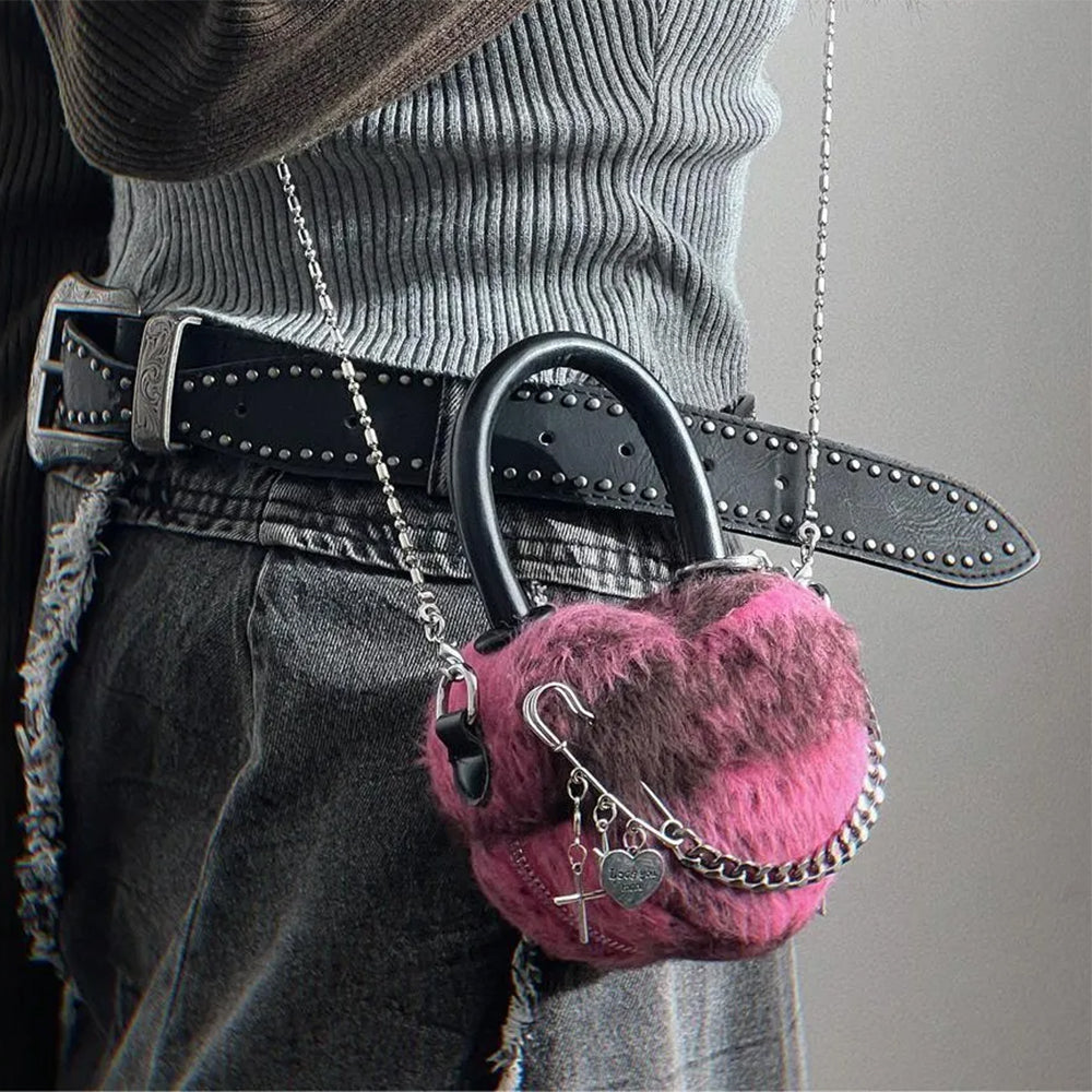 Emo Phase Heart-Shaped Bag