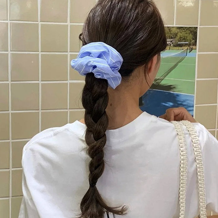 Bonjour Baby Stripe Scrunchie