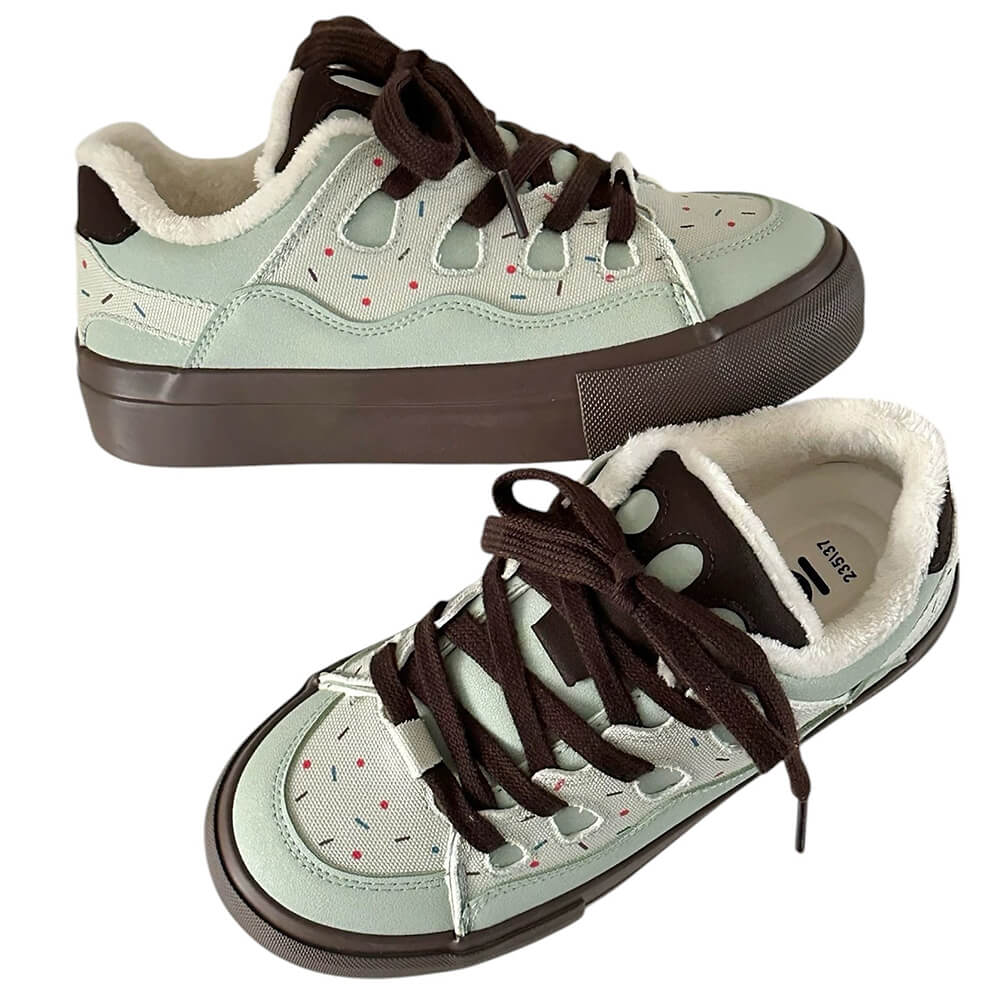 Candy Pop Warm Skater Sneakers