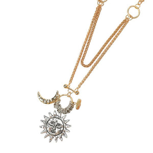 Celestial Aesthetic Layered Necklace
