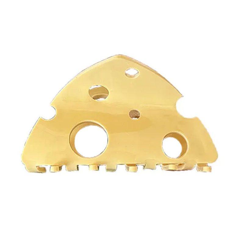 Cheese Hair Claw Clip