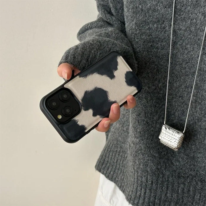 Cow Print iPhone Case