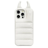 Devil Horns Puffer iPhone Case