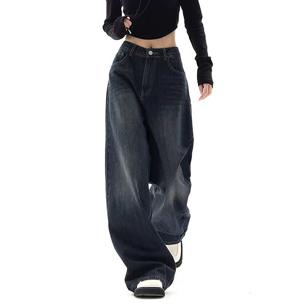 Downtown Girl Baggy Jeans