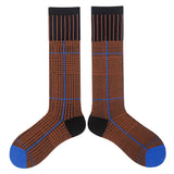 Geometric Knee-High Socks