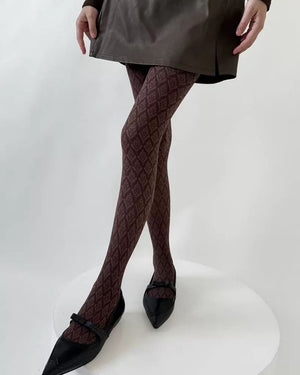 Grandmacore Aesthetic Tights