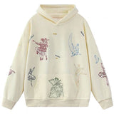 Greek-Roman Art Embroidery Aesthetic Hoodie