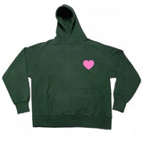 Heart Print Hoodie