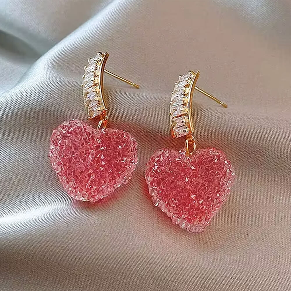Heart Sugar Candy Earrings