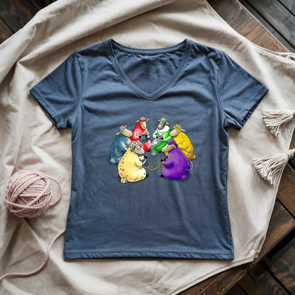 Yarnority Lady V-neck