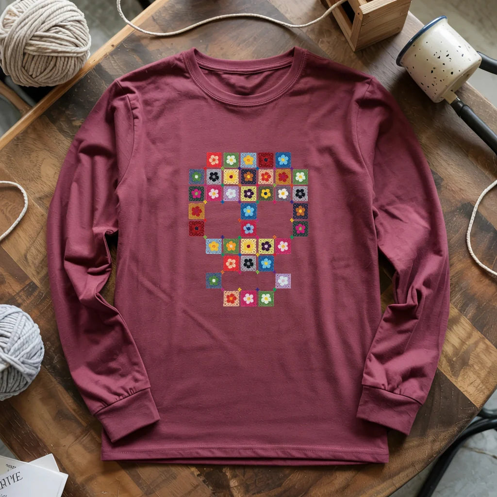 Granny Skull Long Sleeve T-shirt