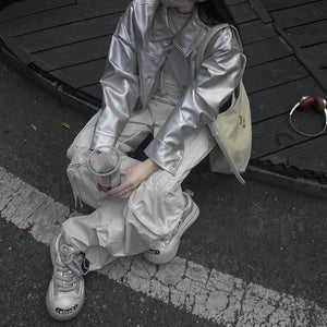 Metallic Space Club Jacket
