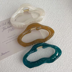Minimalist Cloud Shaped Hair Claw