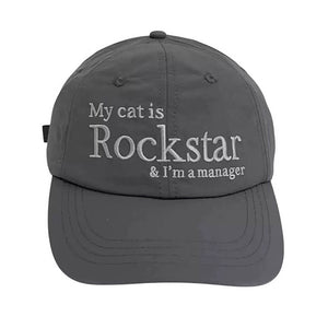 My Cat is Rockstar Cap